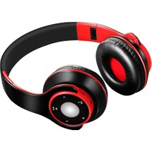 Zsykd Sg-8 Katlanır Müzik Bluetooth Kulaklık (Kırmızı) (Yurt Dışından)