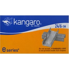 Kangaro 24/6 Zımba Teli 1000 Li 10 KUTU(10000 Adet)