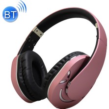 Zsykd BTH-803 Katlanabilir Kablosuz Bluetooth V4.1 Kulaklık Stereo Ses Kulaklık (Pembe) (Yurt Dışından)