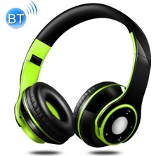 Zsykd Sg-8 Katlanır Müzik Bluetooth Kulaklık (Yeşil) (Yurt Dışından)