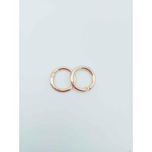 Angel Çanta Aksesuar Light Gold Renk 2 cm Yaylı Halka 2li