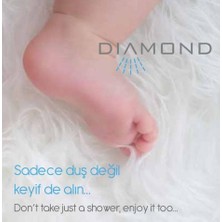 Diamond Coral Soft Bronze-Siyah Sürgülü Duş Seti 1 F