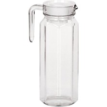 B Baosity Su Sürahisi Sürahi Damlayıcısız Servis Carafe Sekizgen Pot 1100ML (Yurt Dışından)