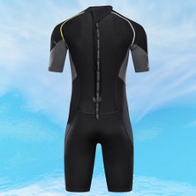 Homyl Erkekler 1.5mm Wetsuit Shorty Mayo Tulum Neopren Fordiving Yetişkin Xl