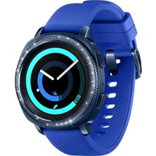 Zshskj Samsung Galaxy Izle 42MM Glitter Toz Paslanmaz Çelik Çerçeve Halkası Için