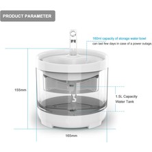 Yuandong Pet Otomatik Sirkülasyonlu Su Sebili
