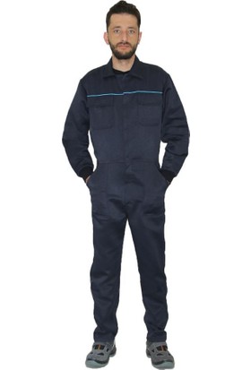 Şensel, İş Tulumu -Eko.-, Lacivert -55E345- İş Kıyafeti-Üniforma