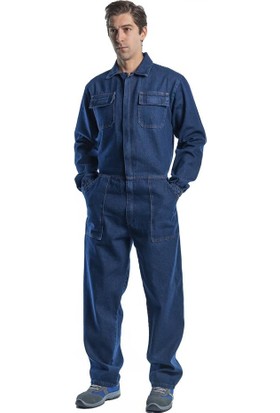 Şensel, Kışlık Kot İş Tulumu, Lacivert -55E545- İş Elbisesi