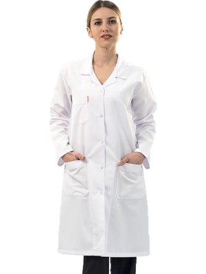 Kadın Önlük, Beyaz -94E710- Eczacı, Doktor, Hemşire, Hastane