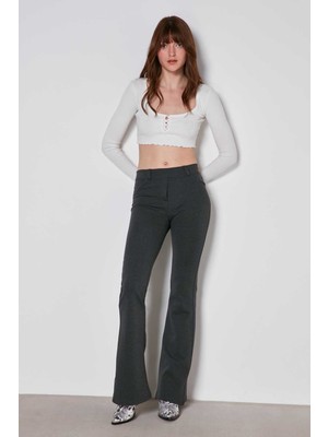 Vitrin Straight  Fit Crop Pantolon