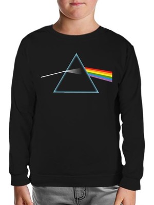 Pink Floyd - Dark Side Of The Moon Siyah Çocuk Sweatshirt