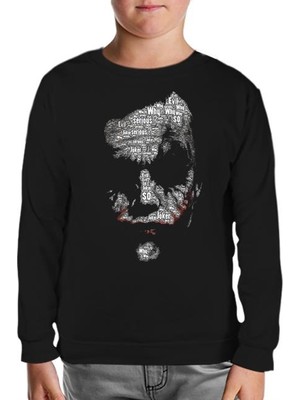 Joker - So Evil Siyah Çocuk Sweatshirt