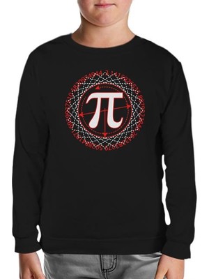 Matematik - Pi 9 Siyah Çocuk Sweatshirt
