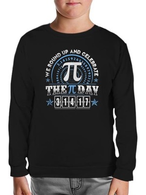 Matematik - Pi 12 Siyah Çocuk Sweatshirt