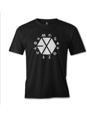 Exo - Exo Land Siyah Erkek Tshirt