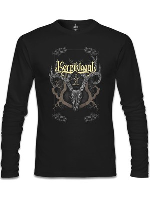 Korpiklaani - Dark Roots Siyah Erkek Sweatshirt