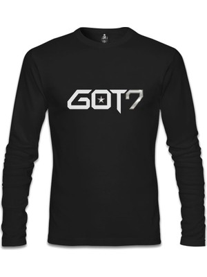 G.o.t7 - Logo Siyah Erkek Sweatshirt
