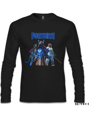Fortnite - Ice King Siyah Erkek Sweatshirt