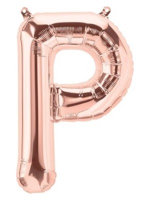Parti Serüveni Harf Balon P Rose Renk 100 cm