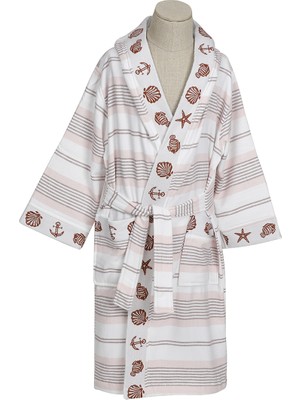 Özdilek Carol Kapüşonlu Peştamal Çocuk Bornozu 11/12 Yaş