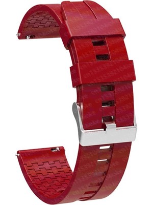 MobaxAksesuar Huawei Watch GT 6/5/4/3/2 Pro 46mm Ultimate SE Elite Kordon Silikon Dalga Desen Şerit Band 23