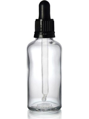 4 As Depo Şeffaf Cam Şişe 100 ml Cam Damlalıklı 3'lü