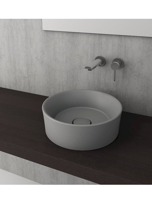 Bocchı Vessel Yuv.çanak Lav. 38 cm - Mat Gri