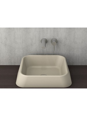 Bocchı Fırenze Çanak Lavabo - Mat Kaşmir