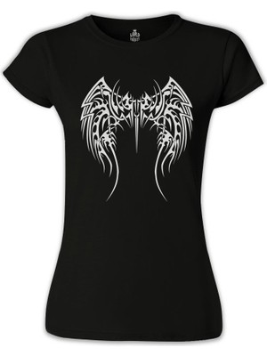 Lord T-Shirt LordT-Shirt T-Shirt Tatoo 1 Siyah Bayan Tshirt