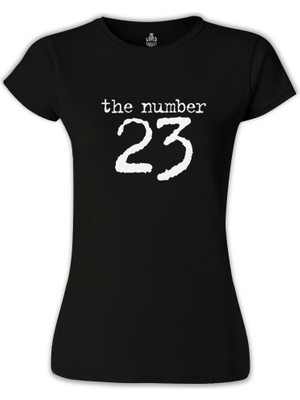 Lord T-Shirt LordT-Shirt The Number 23 Siyah Bayan Tshirt