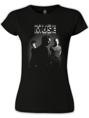 Lord T-Shirt LordT-Shirt Muse - Some Siyah Bayan Tshirt