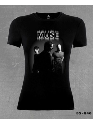 Lord T-Shirt LordT-Shirt Muse - Some Siyah Bayan Tshirt