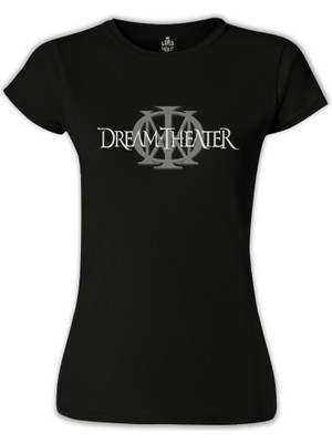 Lord T-Shirt LordT-Shirt T-Shirt Dream Theater - Logo Siyah Bayan Tshirt