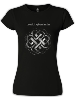 Lord T-Shirt LordT-Shirt Breaking Benjamin - Logo Siyah Bayan Tshirt
