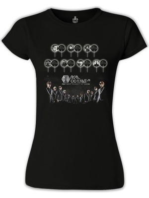Lord T-Shirt LordT-Shirt Exo - The Lost Planet Siyah Bayan Tshirt