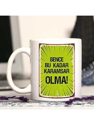 Sihirli Kare Motto Karamsar Olma Kupa Bardak