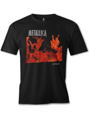 Lord T-Shirt LordT-Shirt Metallica - Load Siyah Erkek Tshirt
