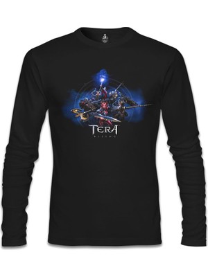 Lord T-Shirt LordT-Shirt Tera Rising Siyah Erkek Sweatshirt