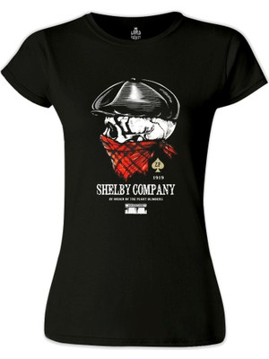 Lord T-Shirt LordT-Shirt Peaky Blinders - Birmingham Siyah Bayan Tshirt