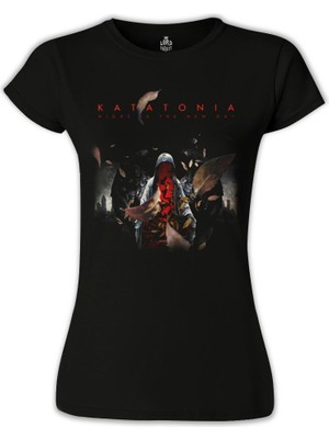 Lord T-Shirt LordT-Shirt Katatonia - The Night Is The New Day Siyah Bayan Tshirt