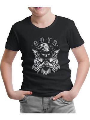 Lord T-Shirt LordT-Shirt A Day To Remember - Eagle Siyah Çocuk Tshirt