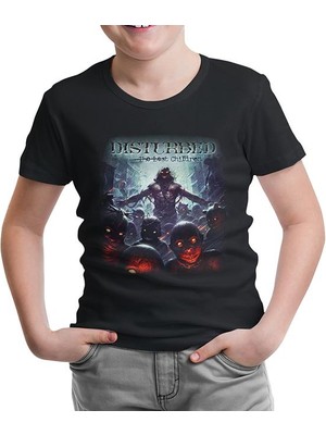 Lord T-Shirt LordT-Shirt Disturbed - The Lost Children Siyah Çocuk Tshirt
