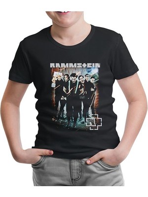 Lord T-Shirt LordT-Shirt Rammstein - Nicht Für Mich Siyah Çocuk Tshirt