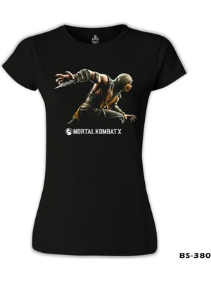 Lord T-Shirt LordT-Shirt Mortal Combat x Siyah Bayan Tshirt