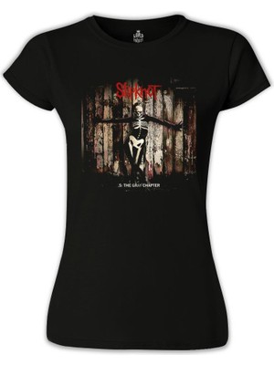 Lord T-Shirt LordT-Shirt Slipknot - 5: The Gray Chapter Siyah Bayan Tshirt
