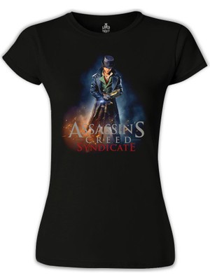 Lord T-Shirt LordT-Shirt Assassin's Creed - Syndicate Siyah Bayan Tshirt