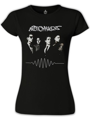 Lord T-Shirt LordT-Shirt Arctic Monkeys - Band Siyah Bayan Tshirt