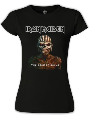 Lord T-Shirt LordT-Shirt Iron Maiden - The Book Of Souls Siyah Bayan Tshirt