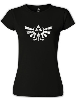 Lord T-Shirt LordT-Shirt The Legend Of Zelda Siyah Bayan Tshirt