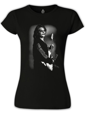 Lord T-Shirt LordT-Shirt Slipknot - Jim Root Siyah Bayan Tshirt